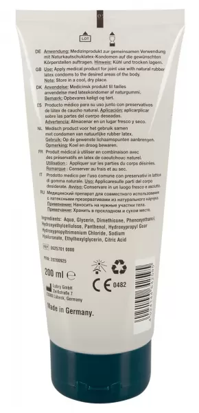 Just Glide Premium Anal 200 ml analinis lubrikantas &ndash; nuotrauka 2