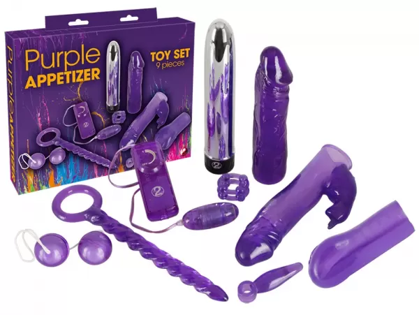You2Toys Purple Appetizer 9-piece set dovanų rinkinys &ndash; nuotrauka 12