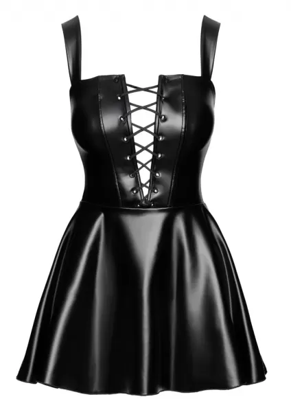 Noir Dress lacing M Seksuali suknelė &ndash; nuotrauka 5