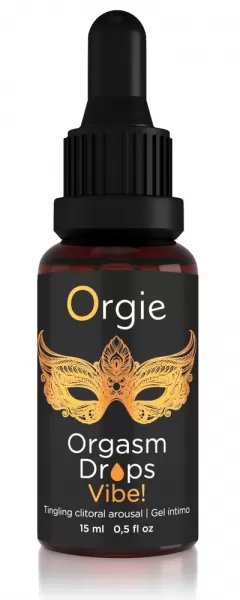 Orgie Orgasm Drops Vibe! 15 ml stimuliuojantis gelis &ndash; nuotrauka 2