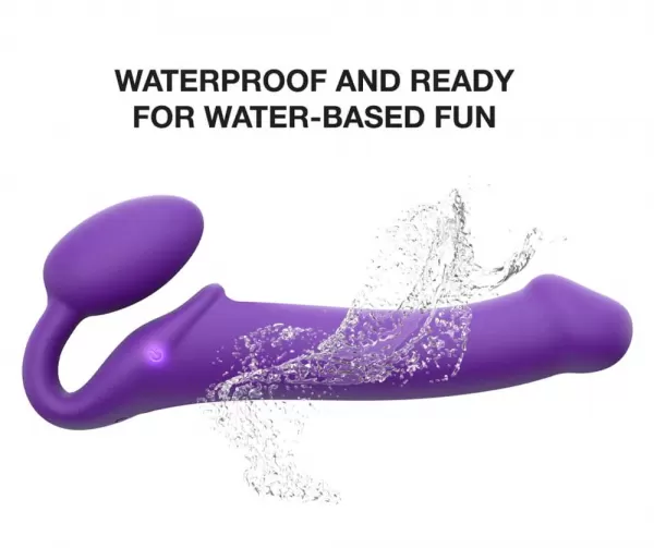 Strap-On-Me Vibrating Strap-On M Purple Strap-on dildo &ndash; nuotrauka 6