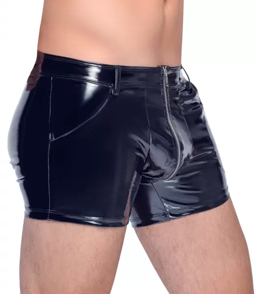 Black Level Vinyl M. Pants rv 2XL seksualios vyri&scaron;kos trumpikės &ndash; nuotrauka 3