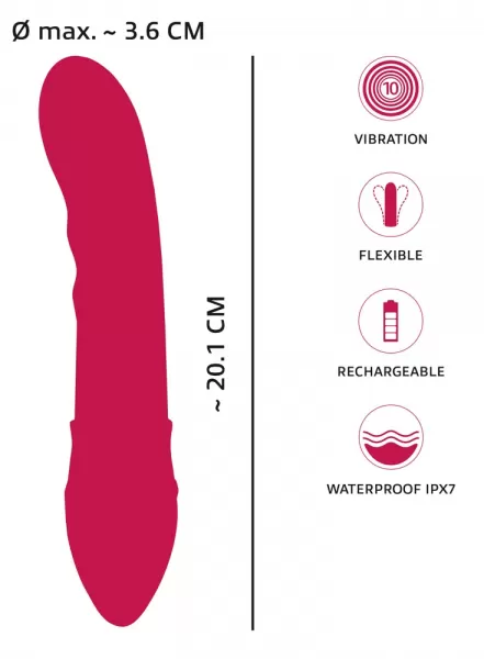 You2Toys Showers to orgasm Vibratorius &ndash; nuotrauka 12