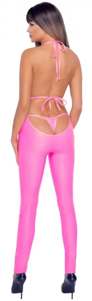 Cottelli party Jumpsuit hot pink S seksualus kombinezonas &ndash; nuotrauka 5