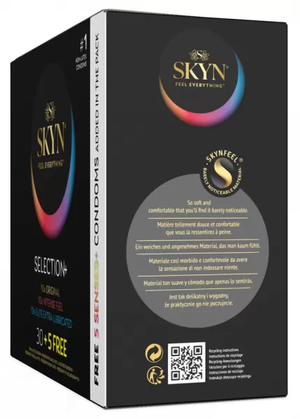 Skyn Selection+ 30+5 free Prezervatyvai &ndash; nuotrauka 3