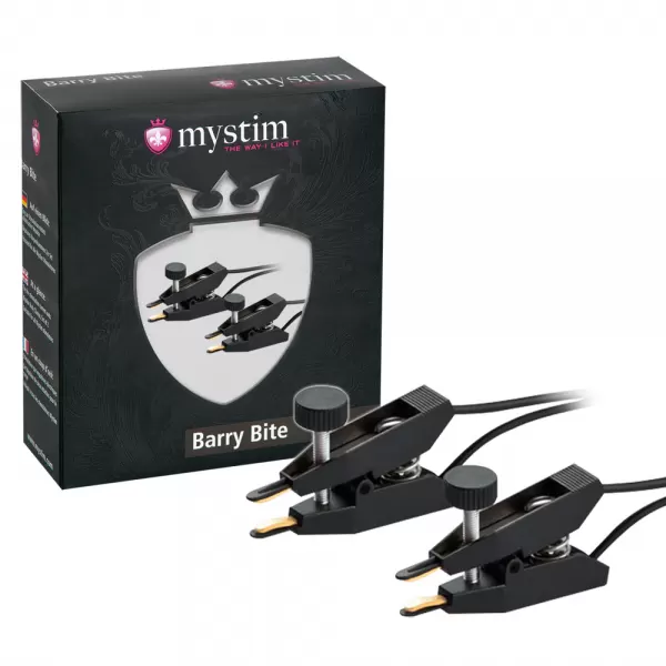 Mystim Barry Bite Bipolar Clamps Elektrostimuliacinis prietaisas &ndash; nuotrauka 3