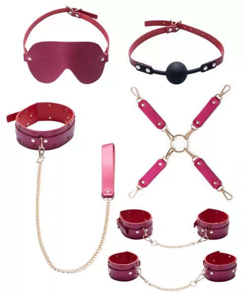 Bad Kitty bk Bondage Set Gems pančiai, virvė, antrankiai &ndash; nuotrauka 7