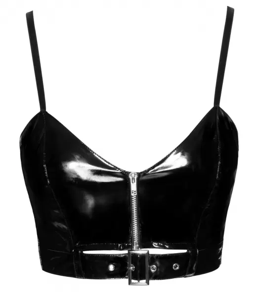 Black Level Vinyl Top buckle xl Seksuali lateksinė apranga &ndash; nuotrauka 4