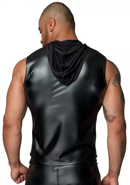 Noir Hoodie L seksualūs vyri&scaron;ki mar&scaron;kinėliai &ndash; nuotrauka 4