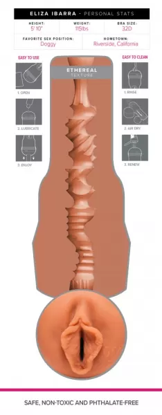 Fleshlight Eliza Ibarra Ethereal vaginalinis masturbatorius &ndash; nuotrauka 8