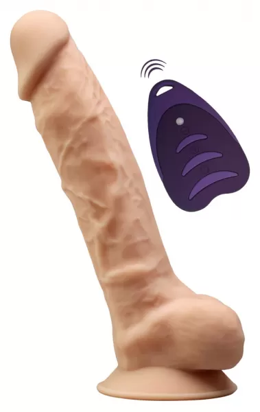 SilexD Model 8 Vibration + lrs realisti&scaron;kas dildo &ndash; nuotrauka 2