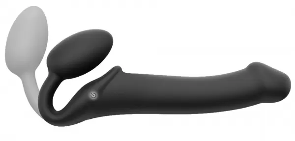 Strap-On-Me Vibrating Strap-On M Black Strap-on dildo &ndash; nuotrauka 4