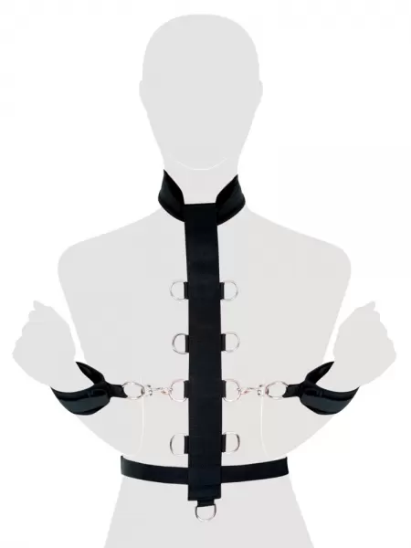 Fetish Fantasy Series ffs Fantasy Harness Black suvaržymo sistema &ndash; nuotrauka 5