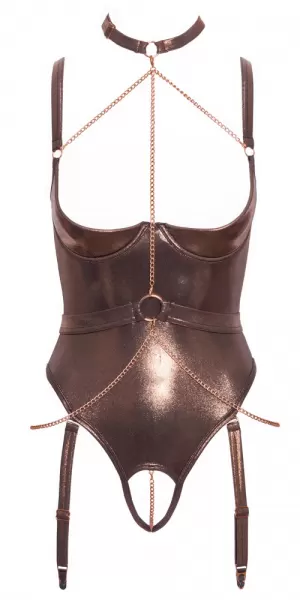 Abierta Fina Shelf Bra Body brownish S glaustinukė &ndash; nuotrauka 8