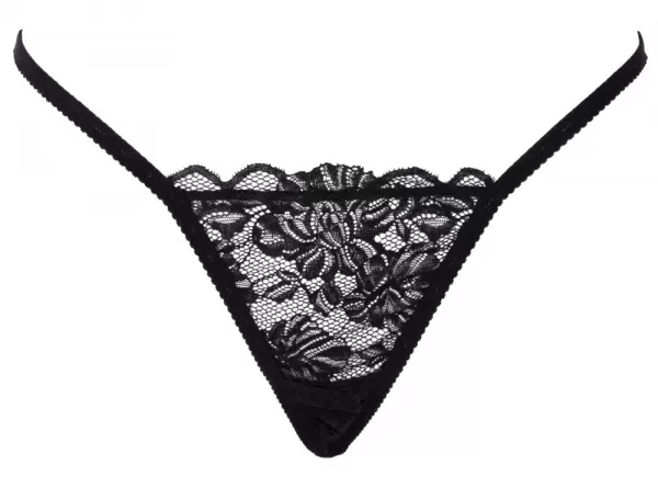 Cottelli lingerie String Rhinestones S-L kelnaitės, stringai &ndash; nuotrauka 4