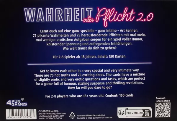 Truth or Dare 2 Erotinis stalo žaidimas &ndash; nuotrauka 8