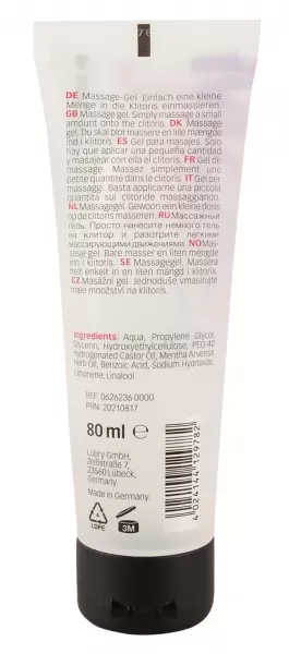 Just Play Orgasm Gel 80 ml masažo gelis &ndash; nuotrauka 2