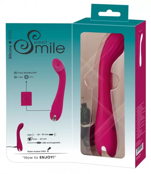 Sweet Smile G-Spot Vibrator G ta&scaron;ko vibratorius &ndash; nuotrauka 9