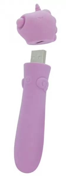 Unihorn usb Karma Lilac Mini vibratorius &ndash; nuotrauka 3