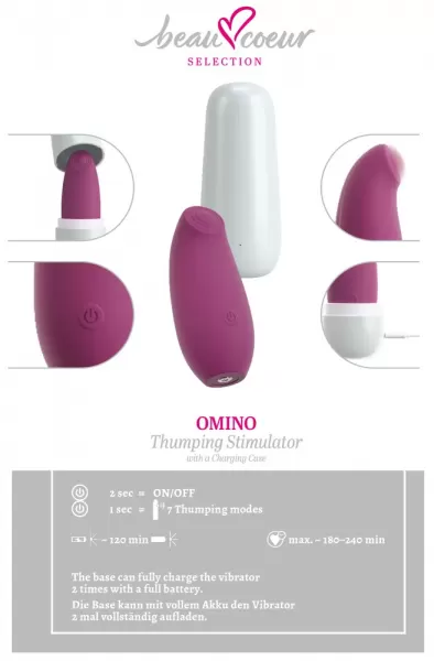 Beau coeur Omino Thumping Stim klitorinis vibratorius &ndash; nuotrauka 16