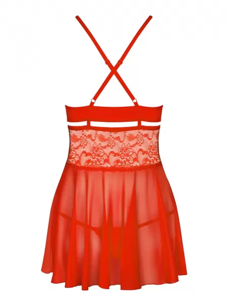 Obsessive Babydoll 2XL/3XL seksualūs naktiniai &ndash; nuotrauka 4