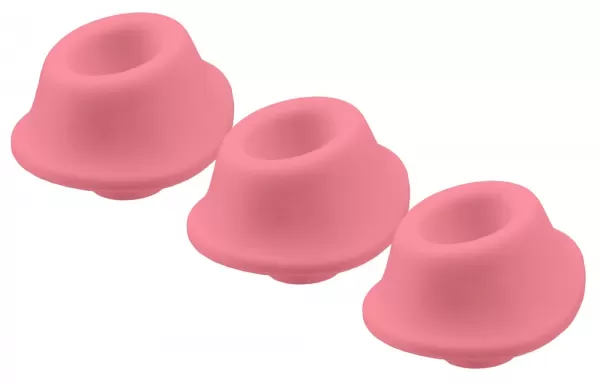 Womanizer W-Heads 3x Rosa M Sekso žaislo priedas &ndash; nuotrauka 2