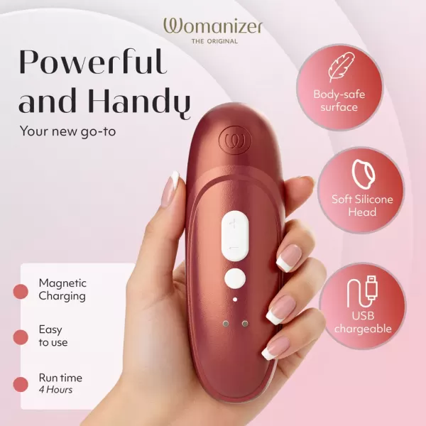 Womanizer Pro Red Vibratorius &ndash; nuotrauka 10