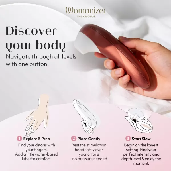 Womanizer Pro Red Vibratorius &ndash; nuotrauka 9