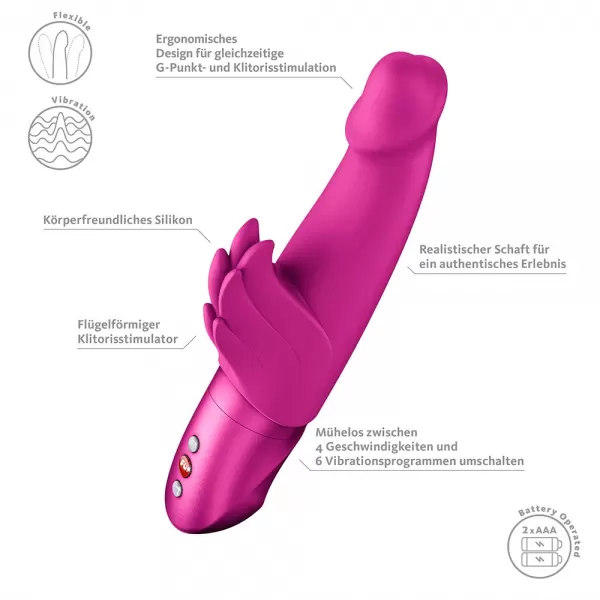 Fun Factory Wicked Angel Magenta G ta&scaron;ko vibratorius &ndash; nuotrauka 3