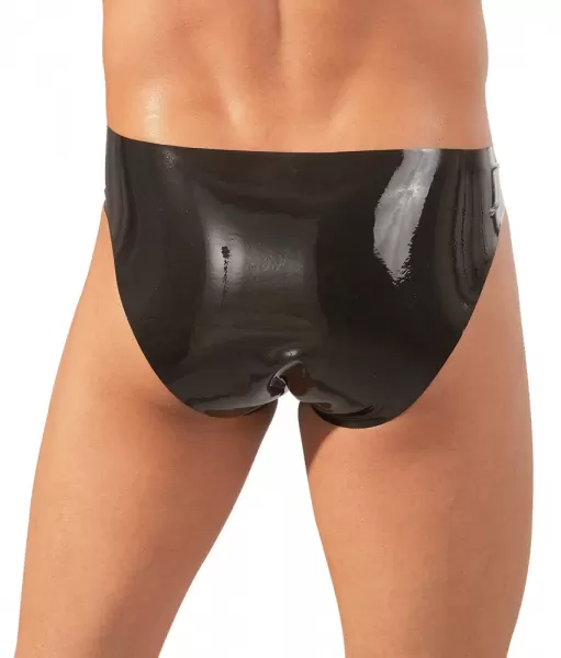 Late X Men's Latex Briefs S-L vyri&scaron;ka lateksinė apranga &ndash; nuotrauka 4