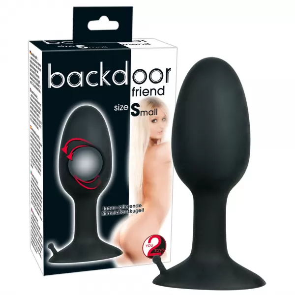Backdoor Friend Small Silicone Plug Analinis kai&scaron;tis &ndash; nuotrauka 4