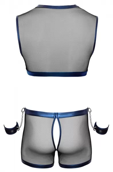 Svenjoyment Bondage Men's Shirt+Pants L seksualios vyri&scaron;kos trumpikės &ndash; nuotrauka 9