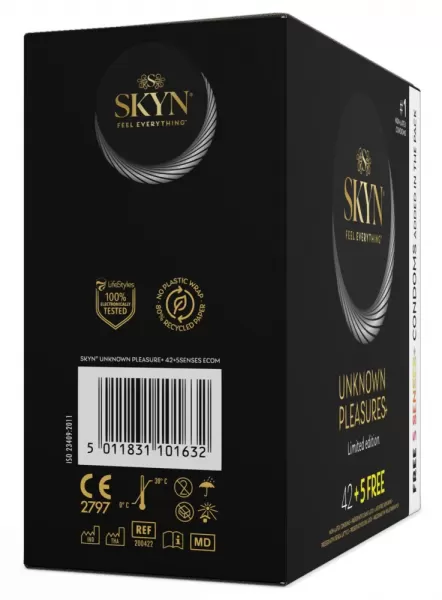 Skyn Unknown Pleasures42+5free Prezervatyvai &ndash; nuotrauka 2
