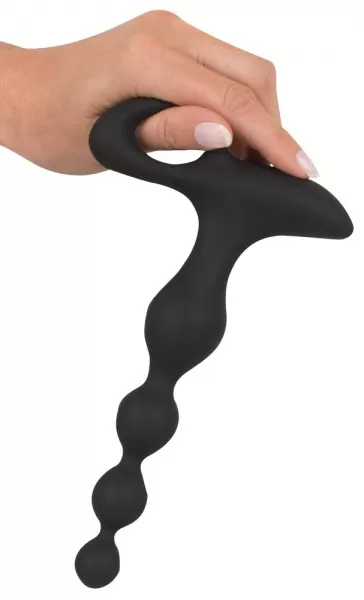 Black Velvets bv Vibrating Anal Beads Vibruojantis analinis dildo &ndash; nuotrauka 9