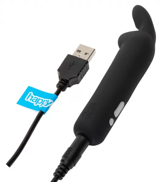 Happyrabbit Happy Rabbit Bullet Vibe Black Mini vibratorius &ndash; nuotrauka 5