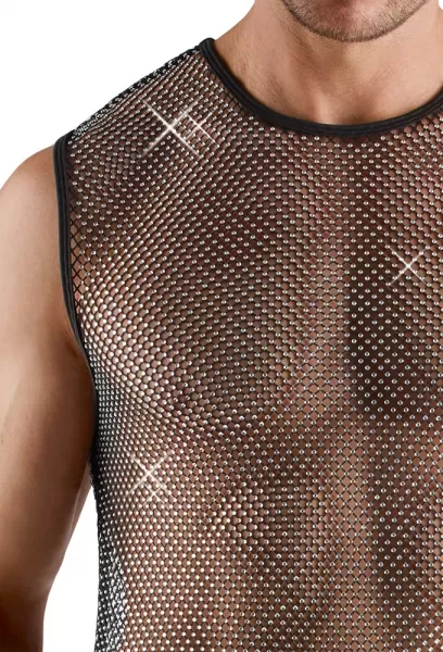 Svenjoyment Men's Net Shirt 3XL seksualūs vyri&scaron;ki mar&scaron;kinėliai &ndash; nuotrauka 6