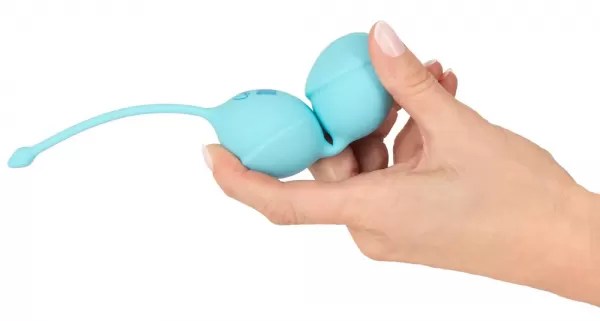 Cuties Love Balls Blue Vaginalinis kamuoliukas - rutuliukai &ndash; nuotrauka 7