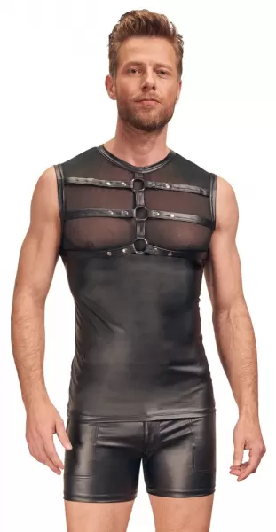 Nek Men's Top Harness M seksualūs vyri&scaron;ki mar&scaron;kinėliai &ndash; nuotrauka 2