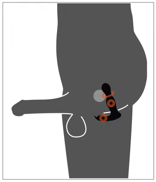 Rebel rc Butt Plug with 2 Functions Vibruojantis analinis dildo &ndash; nuotrauka 14