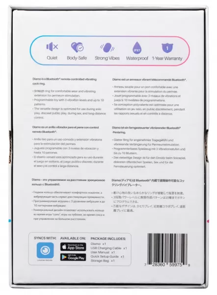 Lovense Diamo Penio žiedas - užveržėjas &ndash; nuotrauka 11