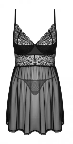 Obsessive obs Babydoll XS/S Plius dydžio seksuali apranga &ndash; nuotrauka 4