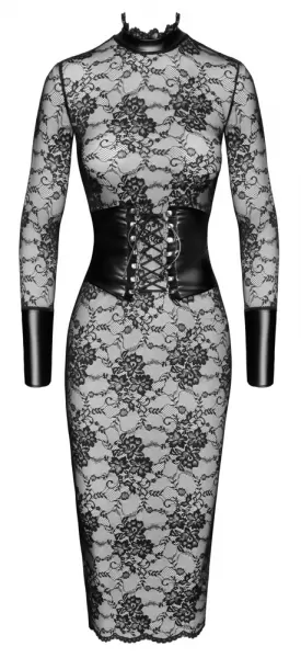 Noir Dress Lace xl Seksuali suknelė &ndash; nuotrauka 8