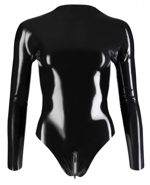 Late X Latex Body black xl Seksuali lateksinė apranga &ndash; nuotrauka 5