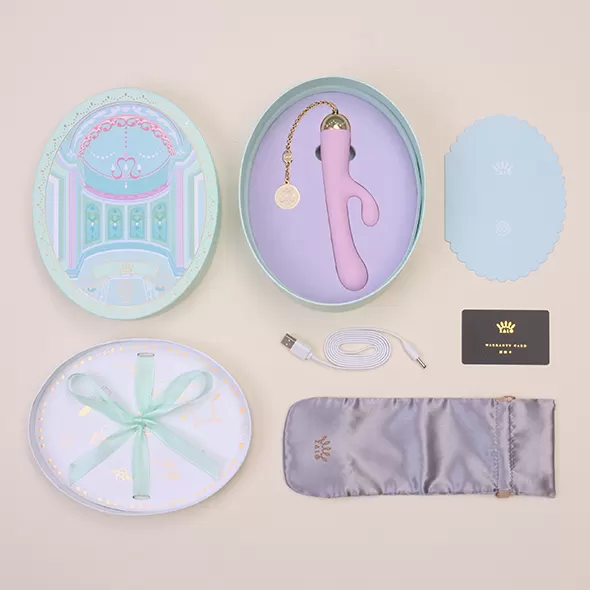 Zalo - Ichigo Rabbit Vibrator Berry Violet vibratorius ki&scaron;kutis &ndash; nuotrauka 3