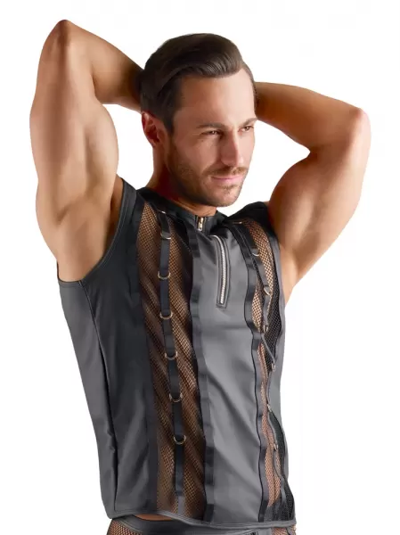 Svenjoyment Men's Net Shirt 3XL seksualūs vyri&scaron;ki mar&scaron;kinėliai &ndash; nuotrauka 4