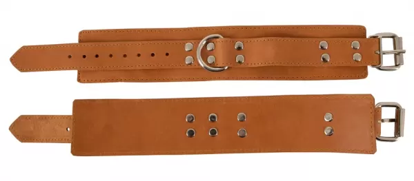 Zado Leather Cuffs natural pančiai, virvė, antrankiai &ndash; nuotrauka 3