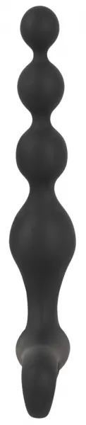 Black Velvets bv Vibrating Anal Beads Vibruojantis analinis dildo &ndash; nuotrauka 3