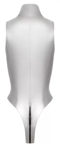 Black Level Vinyl Body silver L Seksuali lateksinė apranga &ndash; nuotrauka 10
