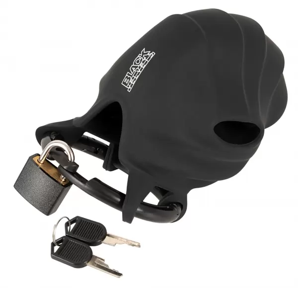 Black velvets Cock & Ball cage bdsm ir feti&scaron;as &ndash; nuotrauka 5