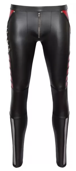 Nek Men's Pants Black/Red xl seksualios vyri&scaron;kos trumpikės &ndash; nuotrauka 9